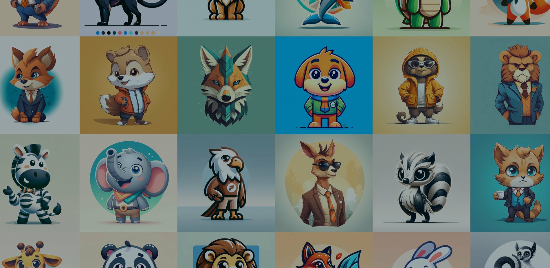 2D still mascot 2D still mascot